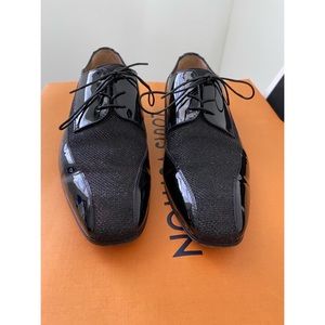Christian Louboutin Patent Leather Derby - Can Fit An 8+